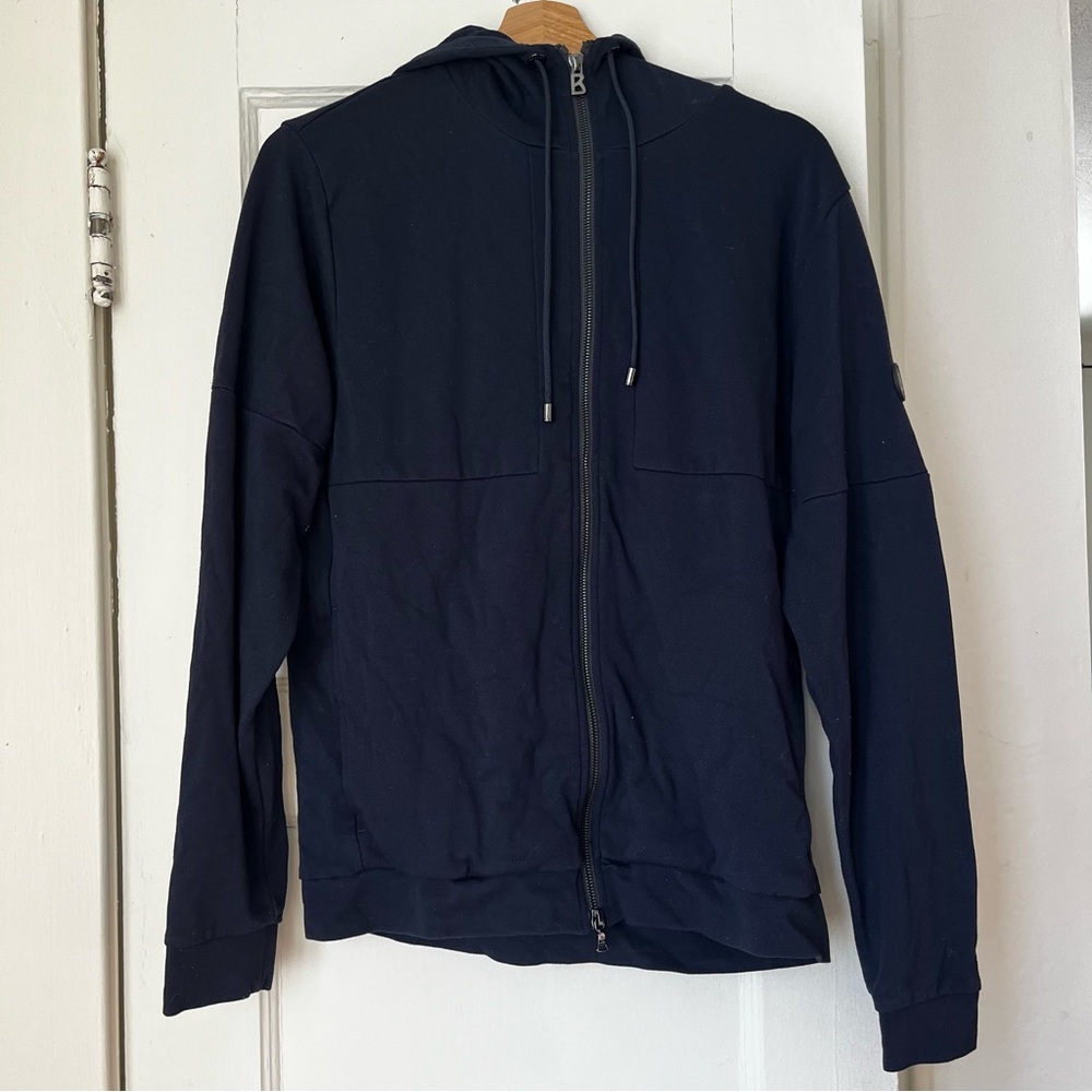 Bogner Full Zip Hoodie Sweatshirt Mens Medium